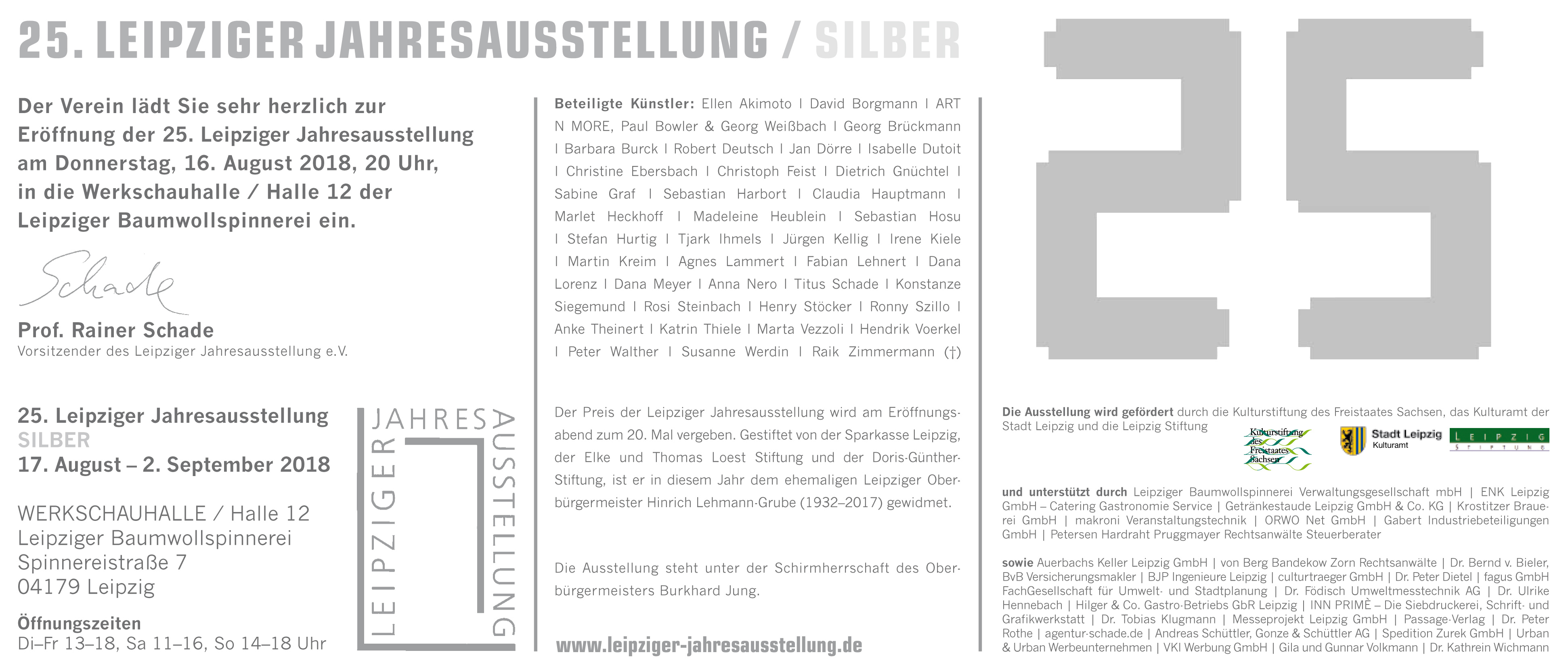 Leipziger Jahresausstellung silber