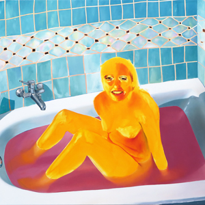Ellen Akimoto bathtime girl in a bathtub